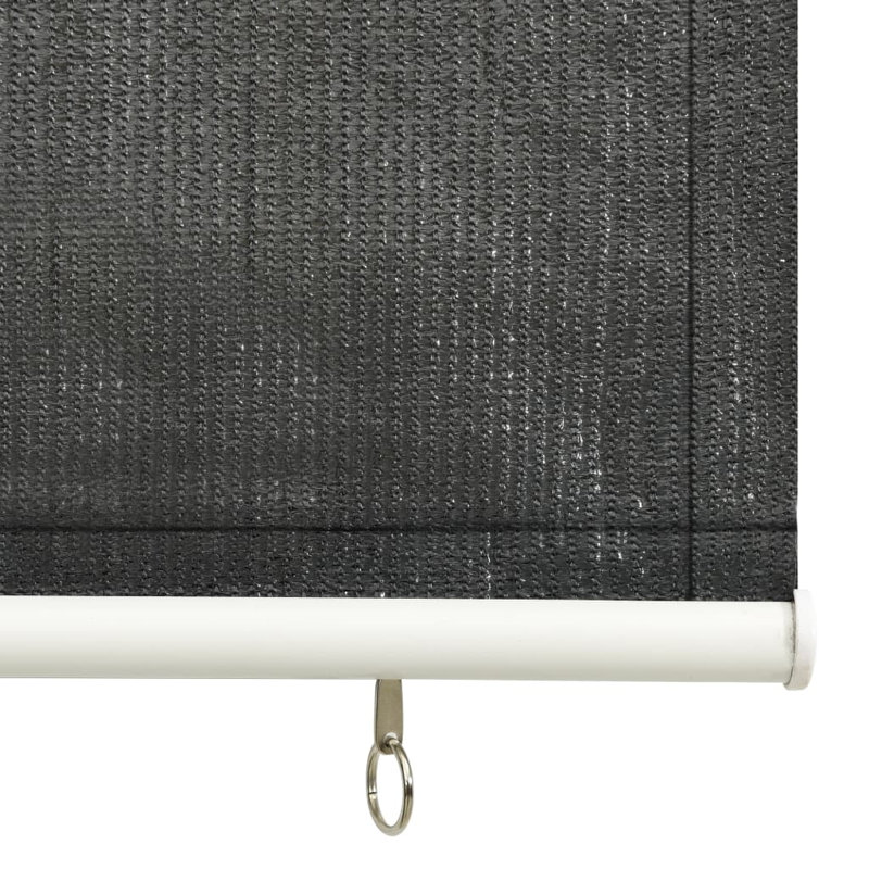 Store à enroulement à enroulement avec cordon de traction, Anthracite, L 23,6 po x L 55,1 po