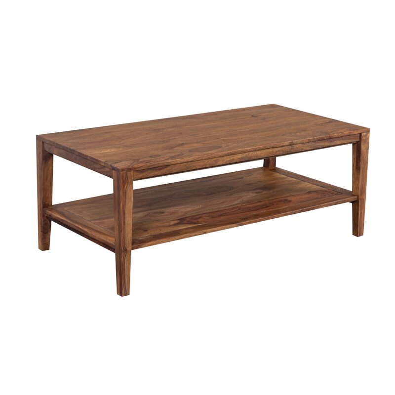 Loon Peak® Debbra Solid Wood Coffee Table & Reviews | Wayfair