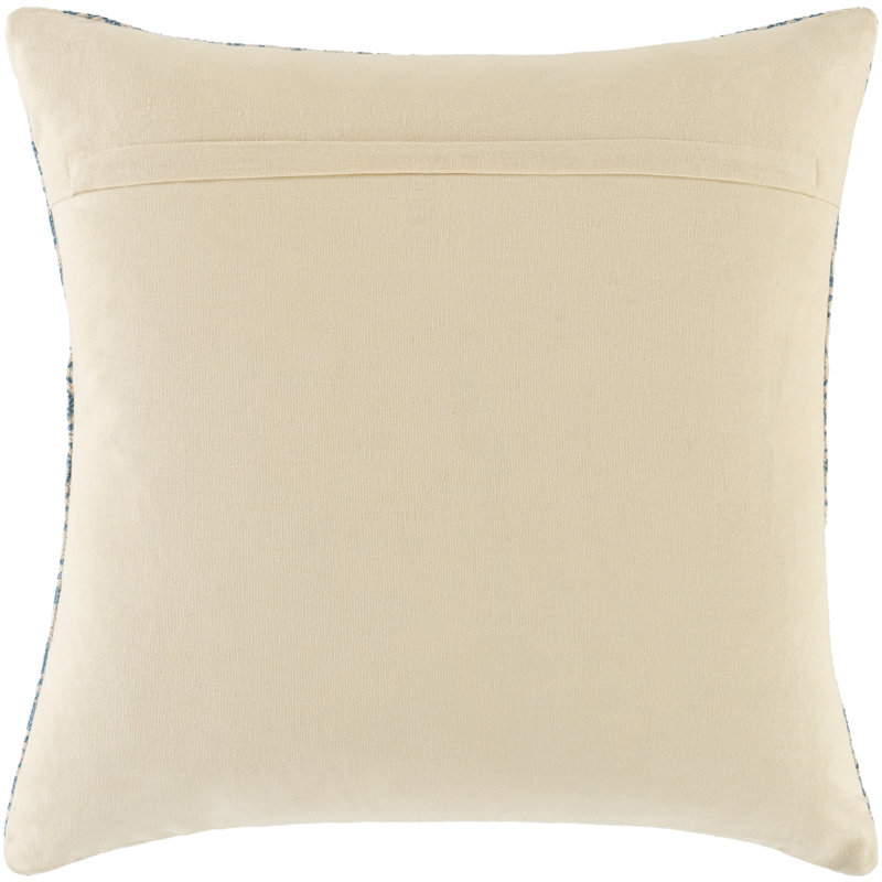 Fallsburg Square Cotton Throw Pillow Cover, Polyester/Polyfill, 18" x 18"