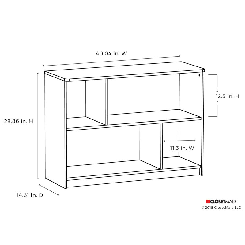 White Wood Laminate Kids Toy Storage Bookcase with Cubes