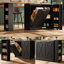 138 cm W Kitchen Island with