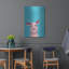 Gracie Oaks «Little Pig» par Lucia Stewart, art mural en métal, 12 po x 16 po-42366022