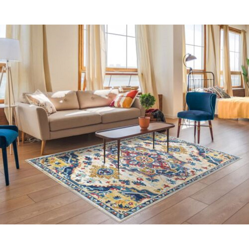 Assata Oriental Indoor / Outdoor Area Rug, Rectangle 120 x 170cm