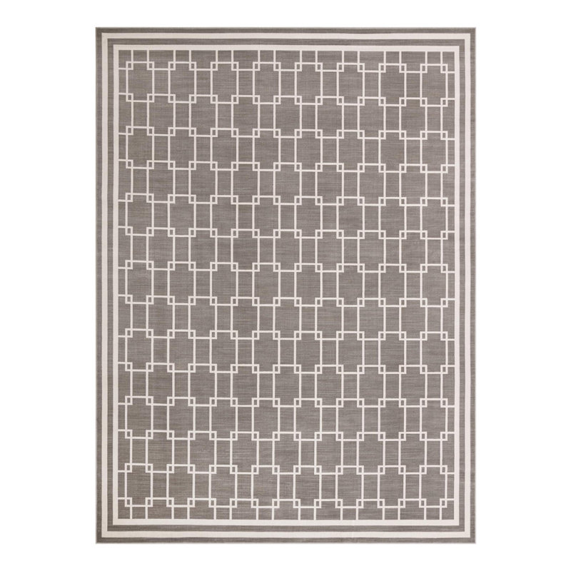Tapis gris Jill Zarin Metropolitan Uptown, Rectangle 10 pi x 13 pi 1 po