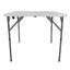 Table carrée pliante, table pliable réglable en hauteur avec poignée facile à transporter