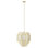 Lustre Capiz et métal à 4 niveaux Abbington Gatsby