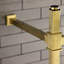 Pieds de lavabo console en acier inoxydable Kingston Brass Fauceture-50824163