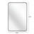 24X32 Inch Metal Framed Rectangular Bathrrom Mirror-541055713-541055740