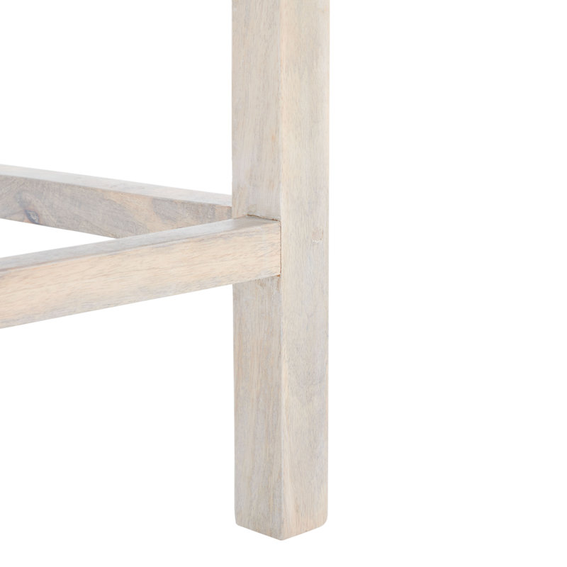 Normandie Bar & Counter Stool, White Washed, Counter Stool (24” Seat Height)