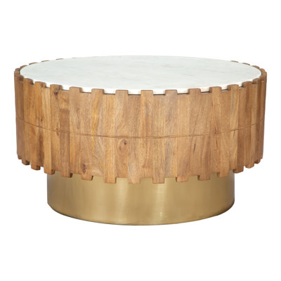 Marble Top Single Coffee Table