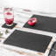 Argon Tableware - Rectangle Slate Placemats - 30 x 20cm