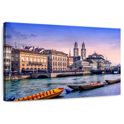 Sireci Zurich Along Limmat River