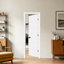 Porte intérieure affleurante 5 lignes Prehung-130666587-130666592-138476454