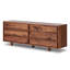 Stafford 6 Drawer Dresser-Walnut Natural