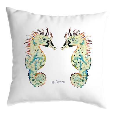 Outdoor Reversible Throw Pillow