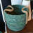 3 Piece Green Wicker Basket Set