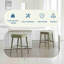 (ENSEMBLE DE 2) Tabouret de bar rembourré en tissu sans dossier-813922595-813922592