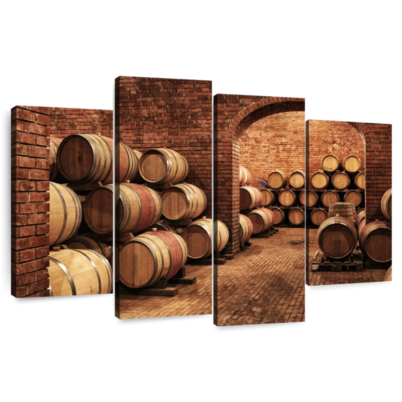 Collection de tonneaux à vin Lilie, H 22 po x l 36 po