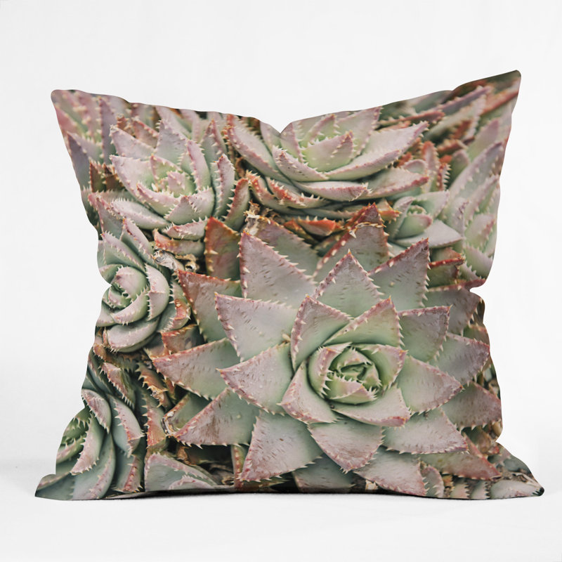 Coussin décoratif intérieur/extérieur bree madden succulent