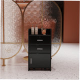 Keunte Classic Hair Tool Organizers Accent Storage Cabinet with a Lockable Drawer