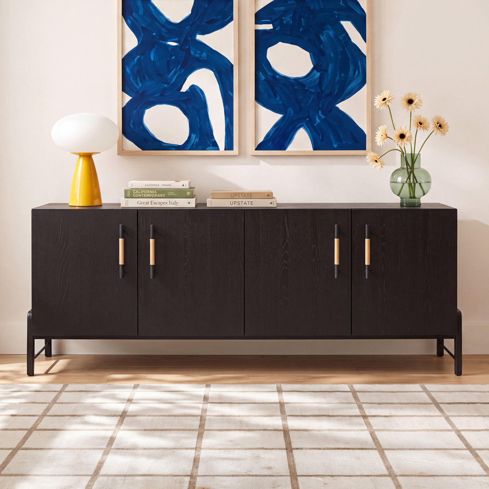 Karsten Oak Sideboard, Ebony Oak