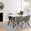 Monagra Metal Base Dining Table-648589624