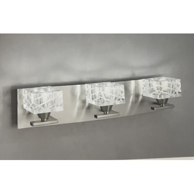 Éclairage pour meuble-lavabo 3 lumières