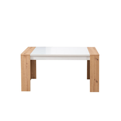 Mazin Glass Top Dining Table