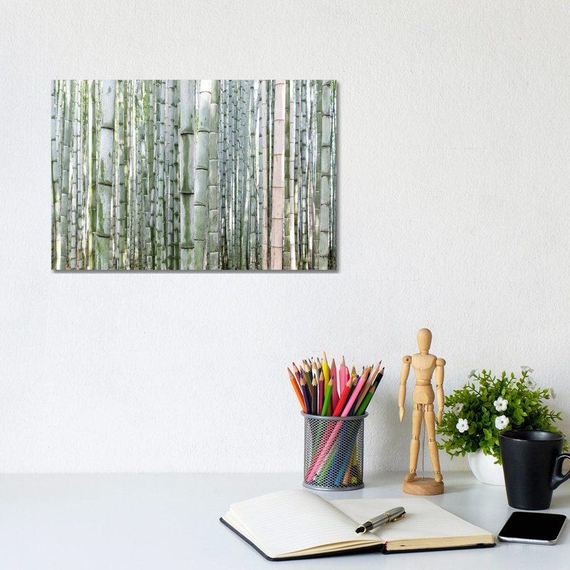 Unlimited Bamboos III 1 Piece Wrapped Canvas Wall Art, 20.32 cm H x 30.48 cm W