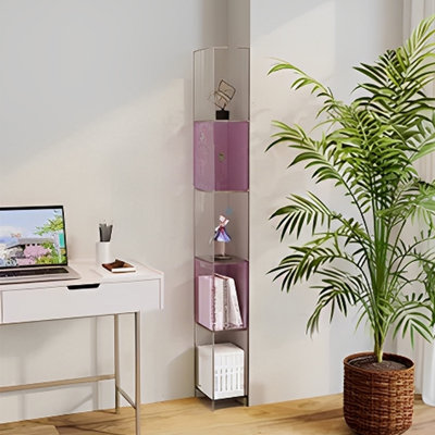 Slim Acrylic Narrow Gap Bookcase