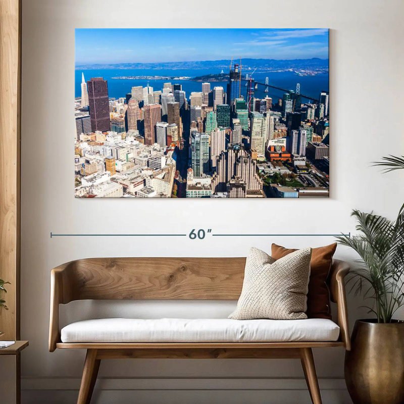 Nicci Downtown San Francisco, 34" H x 51" W