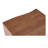Side Table, Rustic Design, Solid Acacia Wood, Live-Edge Detailing, Water-Based Finish, Brown