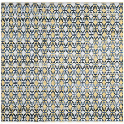 Aitken Hand Woven Cotton Geometric Rug