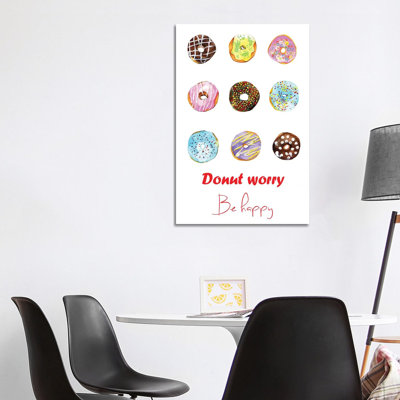 « do not inquiéter be happy »-impression sur papier
