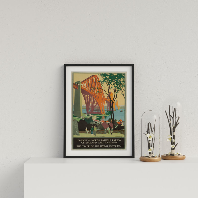 Vintage Travel Poster LNER Railway by Vouvart - Single Picture Frame Print