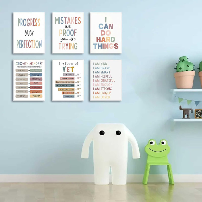 6 Piece Wrapped Canvas Print