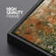 «Orange Green Wildflower», art mural, impression numérique sur toile, art numérique-111653969-111653971