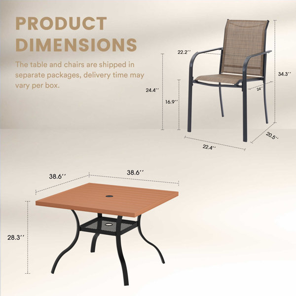Dimensions du produit