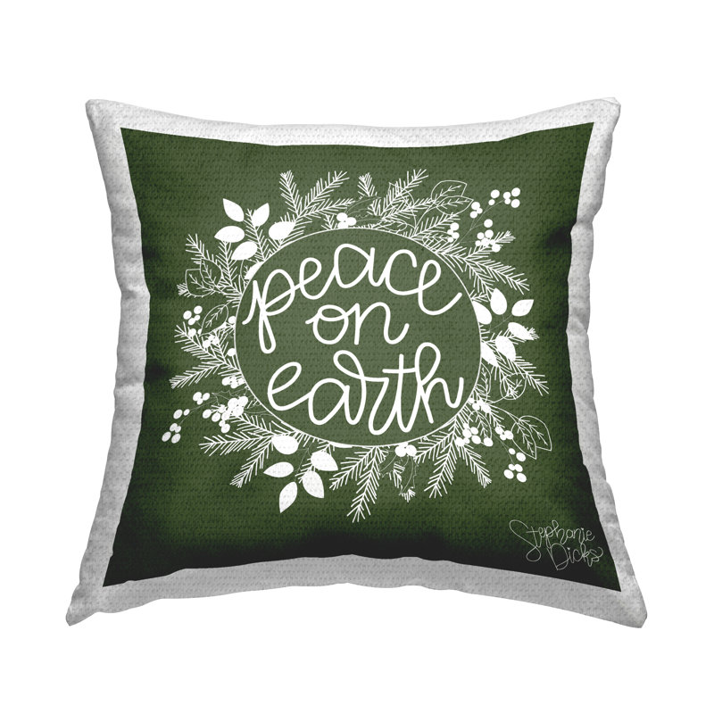Coussin d'extérieur Peace On Earth