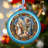 3.5'' Glass Ball Ornament
