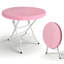 Table bistro ronde et pliante pour les fêtes et les événements en plein air avec plateau en PEHD durable-334525623