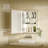Recessed & Surface Mount Medicine Cabinet With Mirror, Adjustable Shelves And Soft-Close Hinges-1530228074