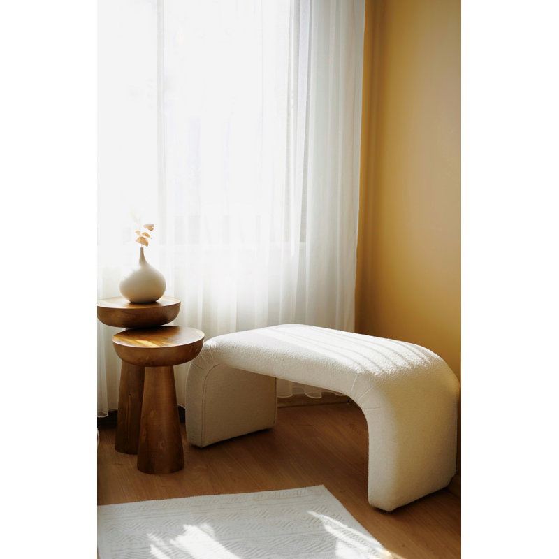 Pouf, Blanc