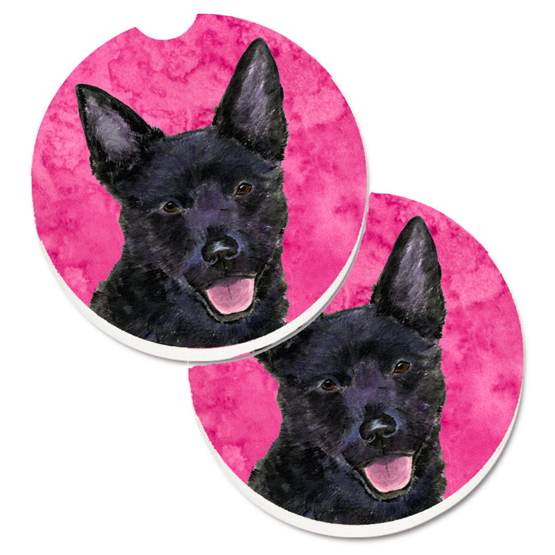 Sous-verre barbu collie voiture, Kelpie australien