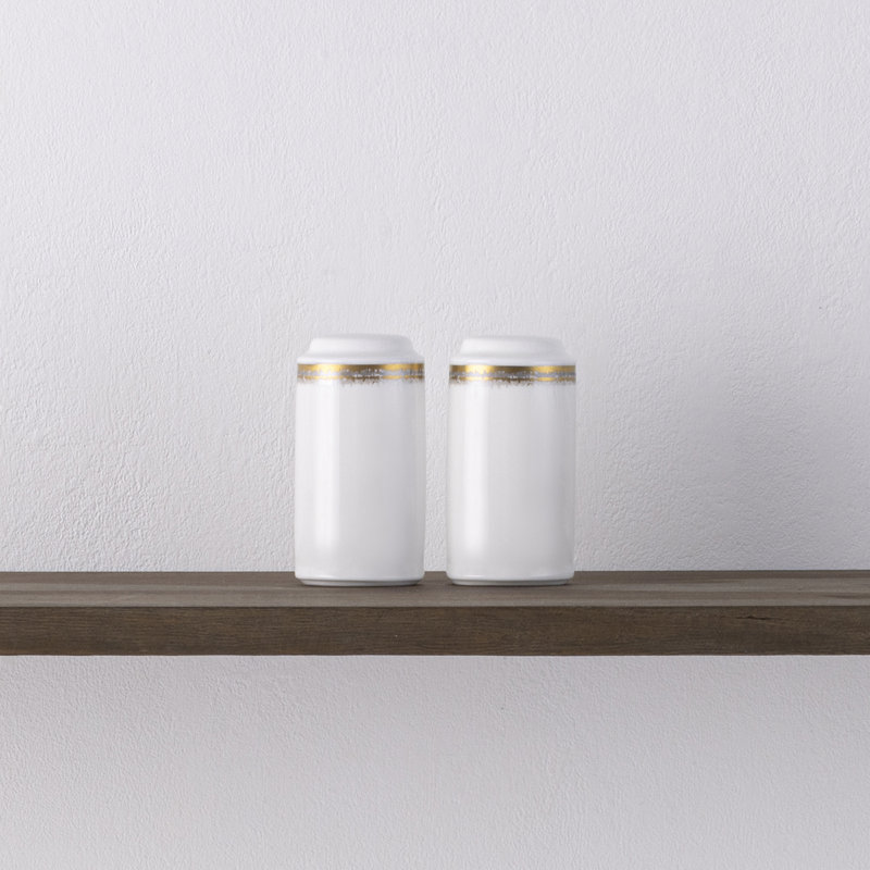 Salière et poivrière Noritake Haku