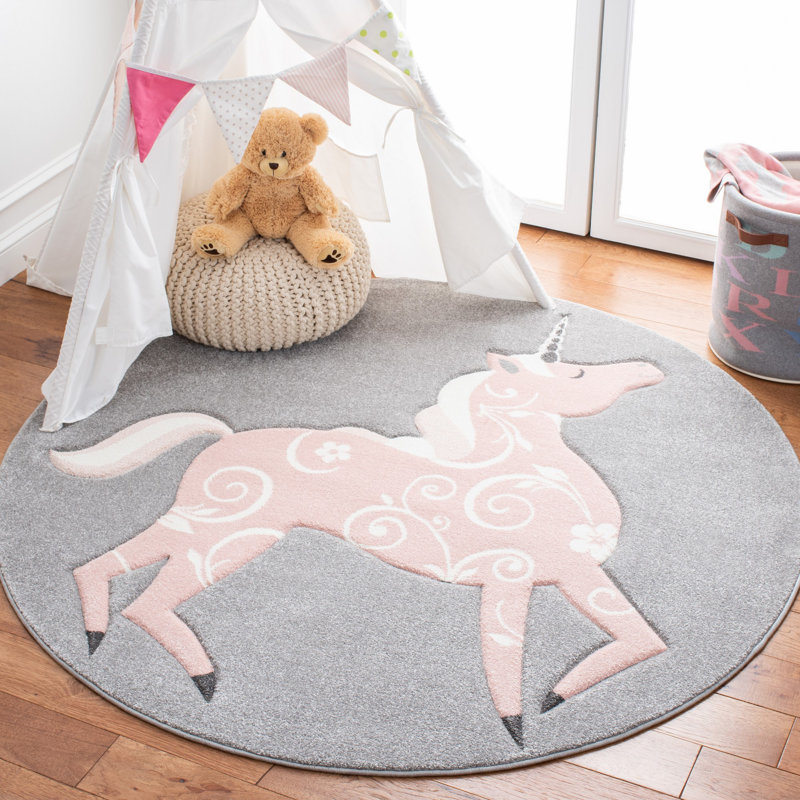 Tapis Alcantara Kids Performance 100, Rond 6 pi 7 po