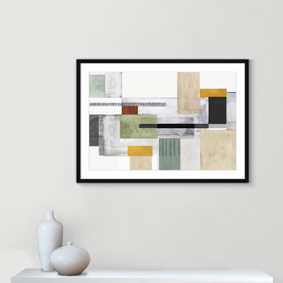 Playful Blocks Print by Tom Reeves
