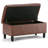 Emily Faux Leather Ottoman-899373341