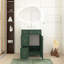  Armoire de salle de bain en panneau de fibres à densité moyenne avec lavabo en céramique, deux tiroirs et une porte à fermeture en douceur-1223996656-1223996658