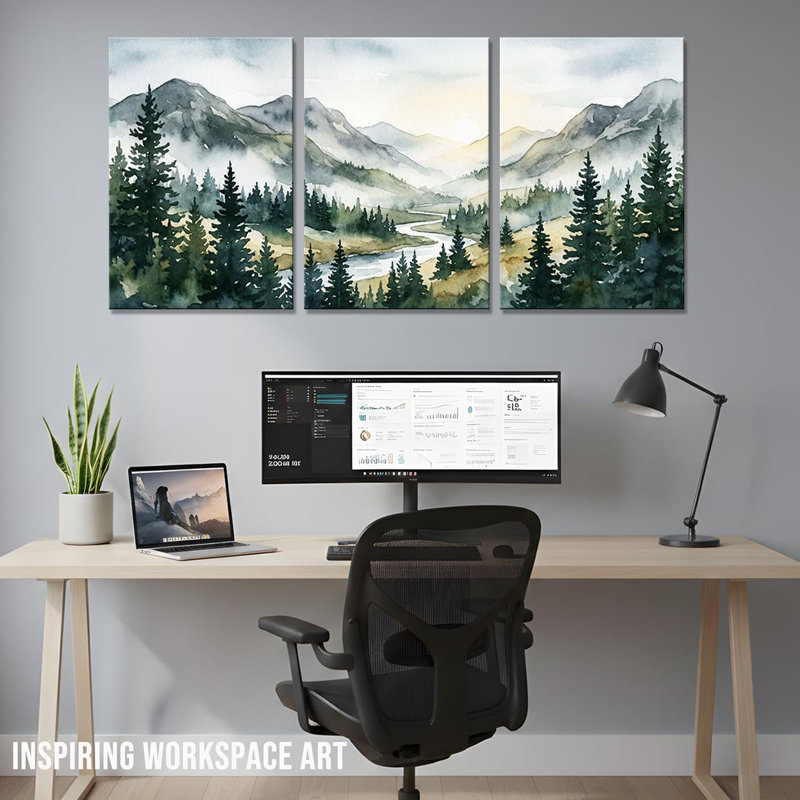 3 Piece Wrapped Canvas Print